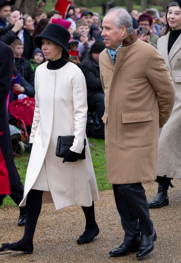 La famille royale britannique se rend à la messe de Noël à Sandringham le 25 décembre 2024.