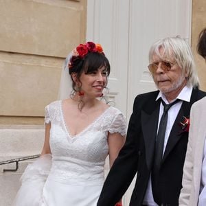 Renaud et sa femme Cerise à la mairie du 14ème arrondissement de Paris, le 4 mai 2024. 

Photo : Dominique Jacovides - Cyril Moreau / Bestimage