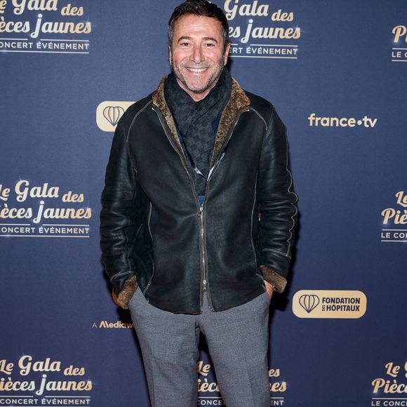 Exclusif - No Web - Bernard Montiel au photocall du "Gala des pièces jaunes, le concert événement" à La Défense Arena à Nanterre le 23 janvier 2025. Le gala des Pièces Jaunes 2025 sera diffusé le 28 janvier, sur France 2 et sur la plateforme France.Tv.

© Jacovides / Moreau / Bestimage