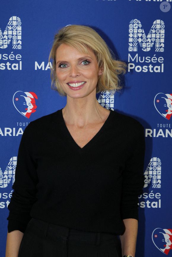 Sylvie Tellier lors du vernissage de l'exposition "Toutes Marianne" de Sylvie Castioni au musée postal à Paris le 14 avril 2026

© Philippe Baldini / Bestimage