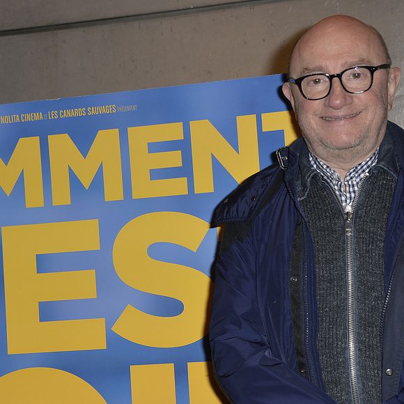 Michel Blanc - Avant-première du film "Comment c'est loin" réalisé par Orelsan et Christophe Offenstein au cinéma MK2 Bibliothèque à Paris, le 1er décembre 2015. © Veeren/Bestimage
