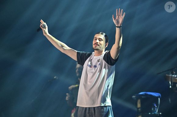 Pierre Garnier assiste au Foot Concert, au profit de l'association Huntington Avenir à la LDLC Arena à Lyon, France, le 11 novembre 2024. Photo par Julien Reynaud/APS-Medias/ABACAPRESS.COM