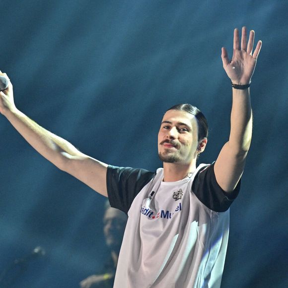 Pierre Garnier assiste au Foot Concert, au profit de l'association Huntington Avenir à la LDLC Arena à Lyon, France, le 11 novembre 2024. Photo par Julien Reynaud/APS-Medias/ABACAPRESS.COM