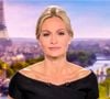 Audrey Crespo-Mara est de retour au journal télévisé de TF1.

Audrey Crespo-Mara a fait son retour au JT de TF1 une semaine après les obsèques de son mari Thierry Ardisson.
© Capture TV via Bestimage