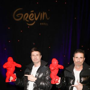 Richard Orlinski - Inauguration de la statue de cire de "Richard Orlinski" au musée Grévin à Paris le 12 mars 2026. © Coadic Guirec/Bestimage