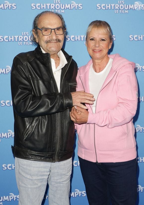 Gérard Hernandez et Dorothée - Avant-première parisienne du film "Les Schtroumpfs" au cinéma le Grand Rex à Paris le 6 juillet 2025.
© Coadic Guirec / Bestimage