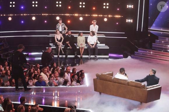 "Purepeople" a pu y assister.

Enregistrement de l'émission "Star Academy", diffusée en direct le 5 novembre sur TF1
© Jack Tribeca / Bestimage