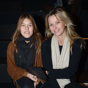 Archives - Sarah Lavoine et sa fille Yasmine Lavoine - Etam Live show de la collection lingerie de Natalia Vodianova à la Bourse du Commerce à Paris le 26 fevrier 2013.