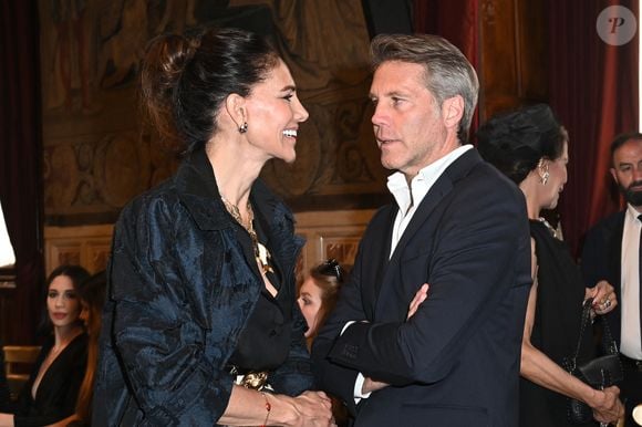 Adriana Abascal et son compagnon le prince Emmanuel-Philibert de Savoie - Concerto pour la paix de Omar Harfouch dans la chambre de députés à Rome en Italie le 29 avril 2025.