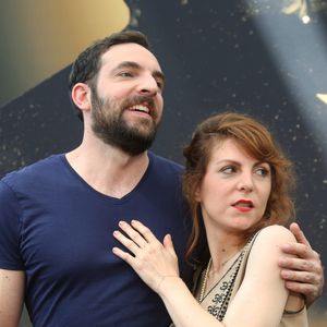 David Mora et sa compagne Anne-Elisabeth Blateau - 57ème Festival de télévision de Monte-Carlo, le 17 juin 2017. © Denis Guignebourg/Bestimage