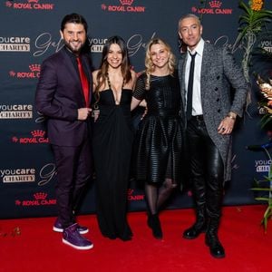 Christophe Beaugrand, Denitsa Ikonomova, Anais Tihay et Maxime Dereymez assistent au gala de charité You Care au Cercle de L'union Interalliee à Paris le 3 décembre 2024 à Paris, France. Photo by Alexis Jumeau/ABACAPRESS.COM