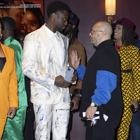 Dadju et Hicham Bendaoud (mari de Vitaa) à l'avant-première du film "Ima" au cinéma Gaumont Champs-Élysées à Paris le 5 mai 2022.

© Cyril Moreau/Bestimage