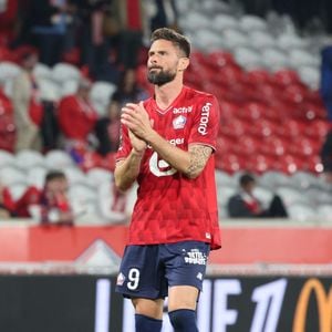 Olivier GIROUD (LOSC Lille) lors du match LOSC Lille vs Le Havre, Ligue 1 J32, Decathlon Arena stade Pierre Mauroy, le 3 mai 2026 - photo Laurent Sanson / PsnewZ