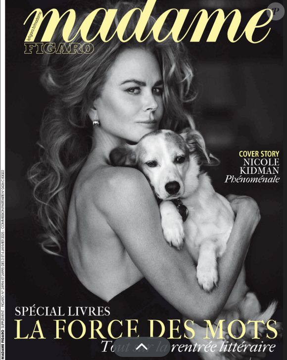 La une du magazine "Madame Figaro"