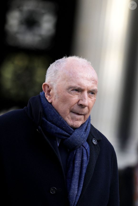 François Pinault - Cérémonie d’hommage national rendu à Monsieur Pierre Soulages dans la cour carrée du Louvre à Paris. Le 2 novembre 2022
© Dominique Jacovides / Bestimage