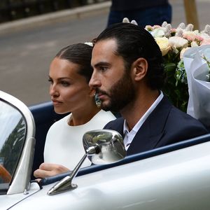 La célèbre mannequin Thylane Blondeau vient de franchir une étape majeure en épousant son compagnon de longue date, Benjamin Attal.

Sorties du mariage de civil de Thylane Blondeau et Benjamin Attal à la mairie du 16ème arrondissement de Paris.

© Bestimage