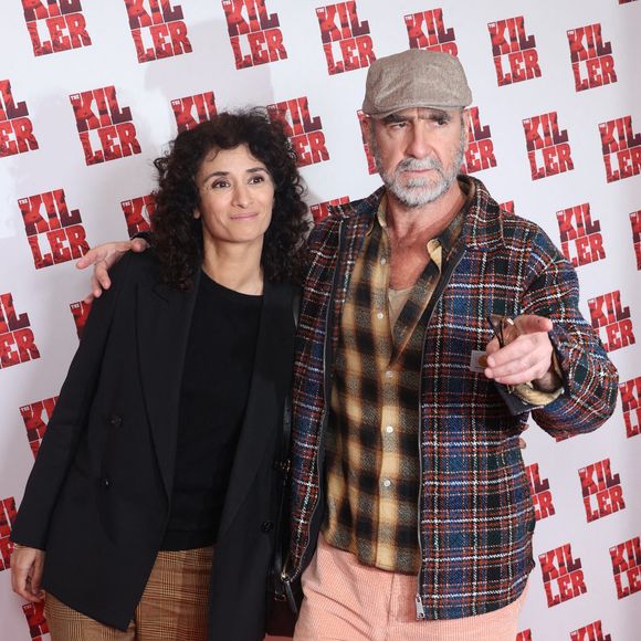 Rachida Brakni et Eric Cantona assistent à l'avant-première de " Killer " au Pathe Palace à Paris, France, le 21 octobre 2024. Photo par Jerome Dominé/ABACAPRESS.COM