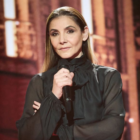 Exclusif - Clotilde Courau lors de l’enregistrement de l’émission “Les stars s’unissent pour le Sidaction” au théâtre Marigny à Paris, France, le 11 mars 2025. L’émission sera diffusée en prime le 22 mars sur France 2. © Guirec-Moreau/ Bestimage
