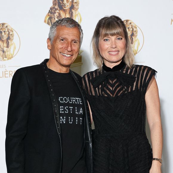 Nagui Fam et Melanie Page assistent à la 35ème Cérémonie des Molières aux Folies Bergeres le 07 mai 2024 à Paris, France. Photo Nasser Berzane/Abaca