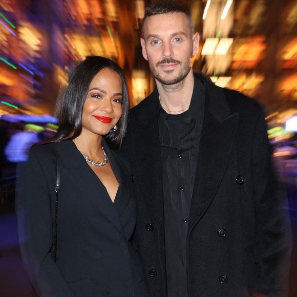 Christina Milian et son mari M. Pokora assistent au photocall " Make a Wish Gala " à Paris, France, le 25 novembre 2024 à Paris, France. Photo by Jerome Dominé/ABACAPRESS.COM