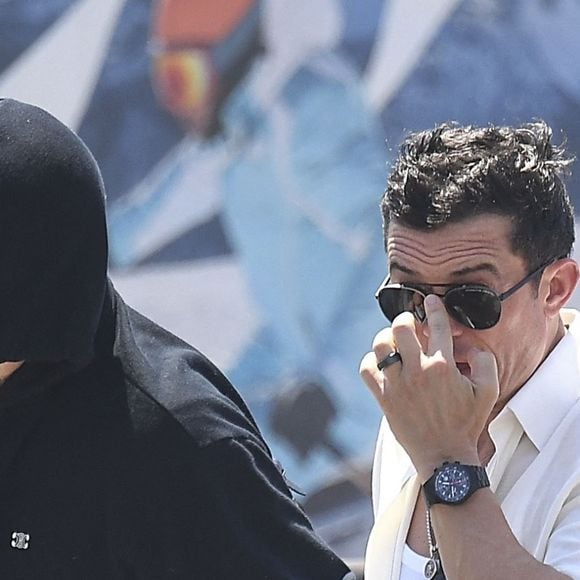 Vittoria Cerreti à Venise pour le mariage de Jeff Bezos, en juillet 2025, avec Orlando Bloom. Backgrid UK/ Bestimage