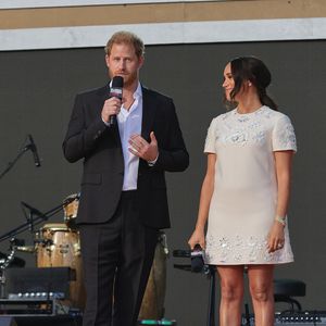 Prince Harry, Meghan Markle - A travers le monde, de nombreuses personnalités se sont mobilisées pour l'événement "Global Citizen Live". Le 26 septembre 2021.