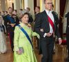 Ce samedi 11 janvier par, la reine Sonja a été admise à l’hôpital de Lillehammer pour une fibrillation auriculaire, un trouble du rythme cardiaque...

La reine Sonja de Norvège, Alexander Stubb - Dîner d'Etat en l'honneur de la visite du président finlandais A.Stubb et sa femme S.Innes-Stubb au palais royal à Oslo (Norvège), le 15 octobre 2024. © Dana Press / Bestimage