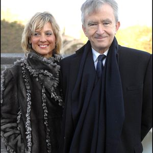Bernard Arnault et sa femme Hélène - défilé en Chine pour Fendi SGP / BESTIMAGE