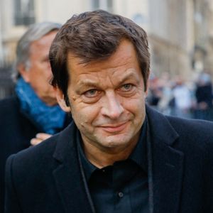 Laurent Mariotte - Sorties des obsèques de Jean-Pierre Pernaut en la Basilique Sainte-Clotilde à Paris le 9 mars 2022. 
© Christophe Clovis / Bestimage