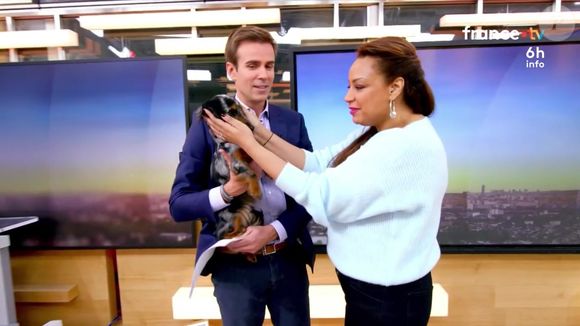 Julia Martin, chroniqueuse dans "Télématin".