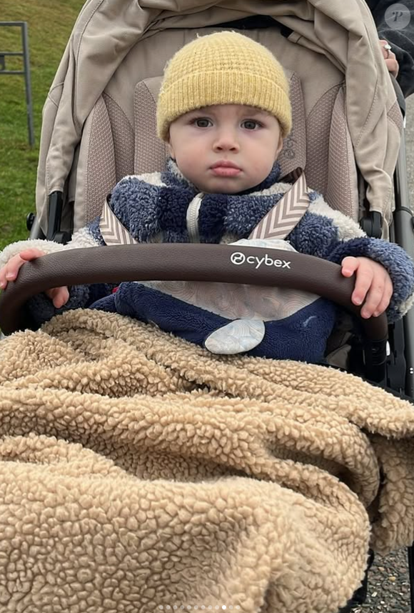 Sophie Tapie maman d'un garçon prénommé César