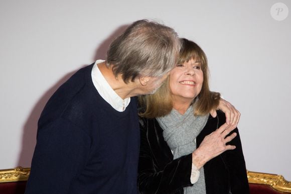 Jean-Jacques Debout et Chantal Goya assistent à 'Quest ce qu'on a encore fait au bon dieu?' Première parisienne au Grand Rex le 14 janvier 2019 à Paris, France. Photo by ABACAPRESS.COM