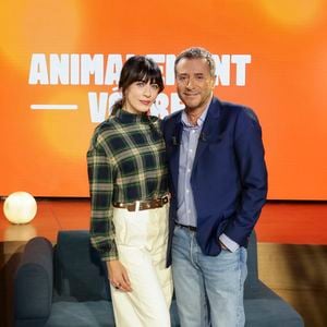 Exclusif - Nolwenn Leroy et Bernard Montiel sur plateau de l'émission "Animalement Vôtre" présentée par B.Montiel et diffusée le 25 janvier 2026 sur France 3, à Paris, France, le 3 décembre 2025. © Jack Tribeca/Bestimage