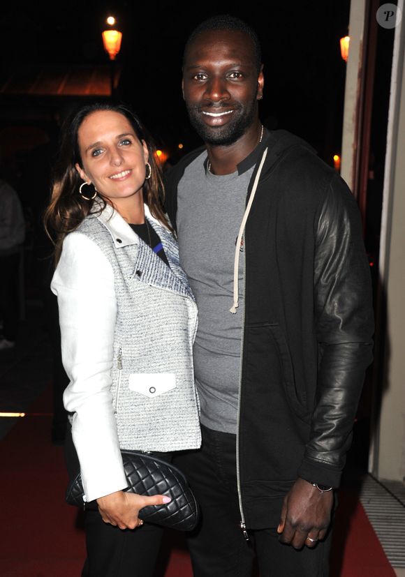 Omar Sy et sa femme Helene - Soiree pour la sortie du jeu "Fifa 14" a la Gaite Lyrique a Paris. Le 23 septembre 2013. ©VEEREN / BESTIMAGE