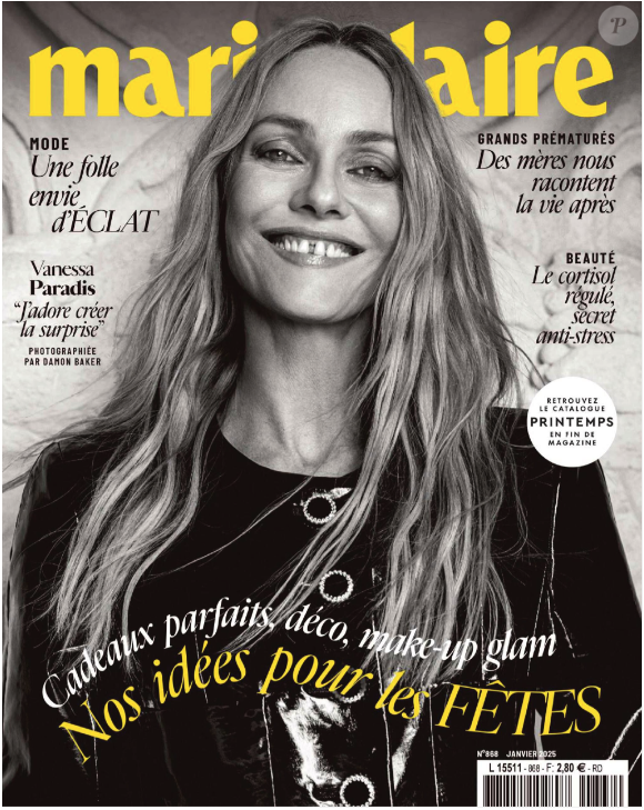 Une de Marie Claire du 6 décembre 2024.