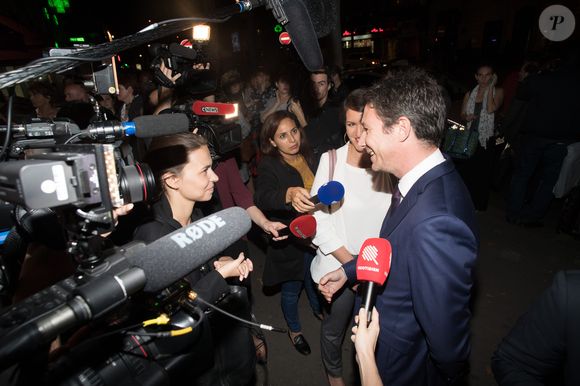 Exclusif - Salhia Brakhlia à Paris, le 16 octobre 2017. 

Photo : Agence / Bestimage