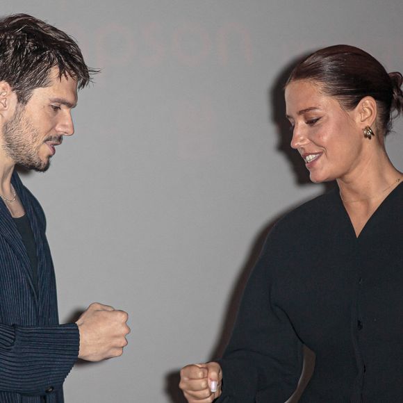 François Civil, Adèle Exarchopoulos - Avant-première du film "L'amour Ouf" au Kinepolis de Lomme près de Lille le 13 octobre 2024. © Stéphane Vansteenkiste/Bestimage