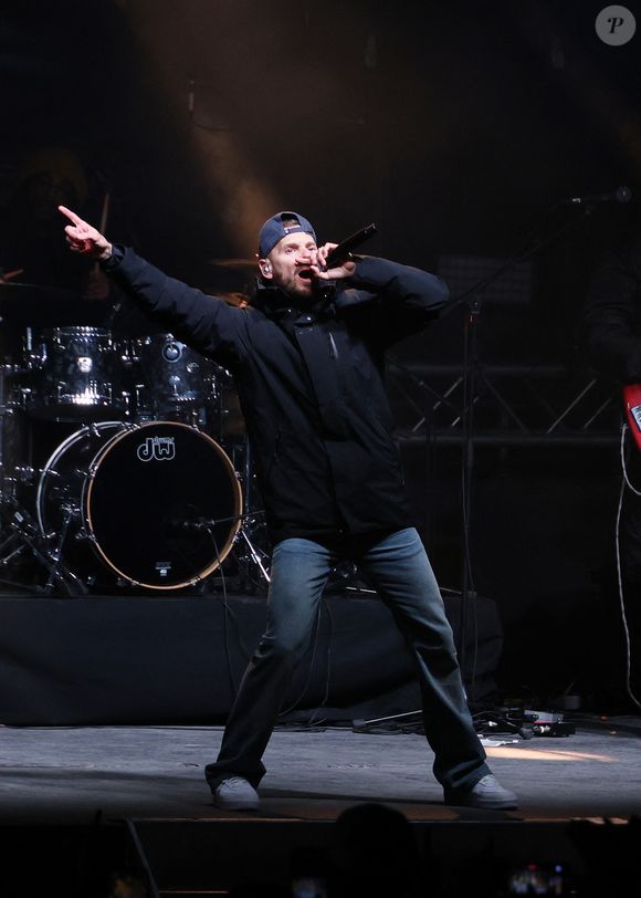 Matt Pokora (M. Pokora) - 16ème édition de l'évènement caritatif "Glisse en coeur" au Grand Bornand le 22 mars 2025. © Denis Guignebourg/Bestimage