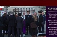 Laura Smet bien entourée pour le dernier voyage de sa mère Nathalie Baye.
