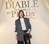 Bien que le trouble soit incurable, elle explique soulager ses symptômes grâce au sport, à des drainages lymphatiques et à un régime adapté.

Camille Cerf (Miss France 2015) - Première du film "Le Diable s'habille en Prada (The Devil wears Prada 2)" au cinéma Le Grand Rex à Paris, le 27 avril 2026.
© Guirec Coadic/Bestimage