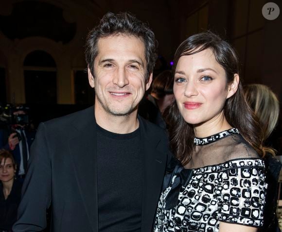 Guillaume Canet et sa compagne Marion Cotillard (en Chanel) - Intérieur du dîner Chanel des révélations César 2020 au Petit Palais à Paris, le 13 janvier 2020. © Olivier Borde/Bestimage