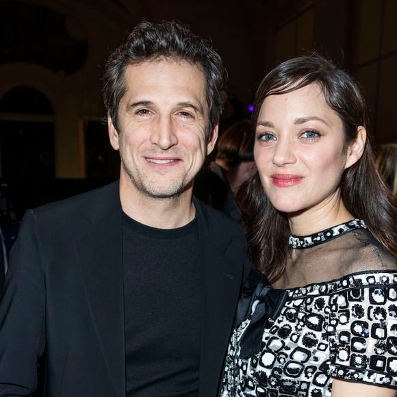 Guillaume Canet et sa compagne Marion Cotillard (en Chanel) - Intérieur du dîner Chanel des révélations César 2020 au Petit Palais à Paris, le 13 janvier 2020. © Olivier Borde/Bestimage