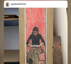 "Ma grande fille lisant 1999, huile sur volet XVIIIe", a-t-il simplement écrit en légende de sa publication Instagram.

Apolline de Malherbe partage l'œuvre de son père qui l'a représentée dans une peinture - Photo partagée le 8 août 2026 sur Instagram