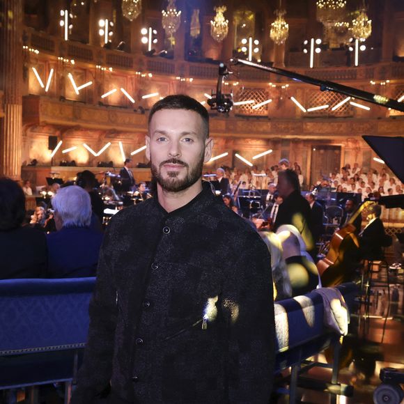Exclusif - Matt Pokora lors de l'enregistrement de l'émission Le Grand Echiquier - Spécial Claude François, le 16 septembre 2025. 

© Jack Tribeca/Bestimage