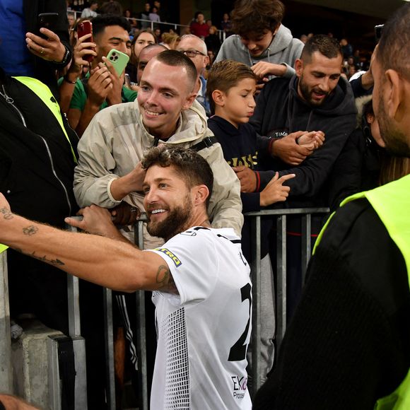 Paga - Match des Légendes, la rencontre qui mêle le football et le rugby au profit de l'association de P. Olmeta (ancien gardien de but et co-fondateur de l'association), "Un sourire, un espoir pour la vie" s'est déroulé à Nice à l'Allianz Riviera, le 26 septembre 2022. © Bruno Bebert/Bestimage