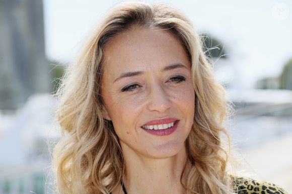 Hélène De Fougerolles pour la série télévisée "Balthazar" au photocall du troisième jour du festival international du film de La Rochelle, France, le 14 septembre 2018. © Patrick Bernard/Bestimage