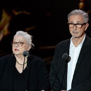 Josiane Balasko, Thierry Lhermitte - Cérémonie de la 50ème édition de la cérémonie des César à l'Olympia à Paris, France, le 28 février 2025 © Dominique Jacovides - Olivier Borde / Bestimage