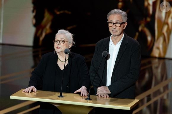 Josiane Balasko, Thierry Lhermitte - Cérémonie de la 50ème édition de la cérémonie des César à l'Olympia à Paris, France, le 28 février 2025 © Dominique Jacovides - Olivier Borde / Bestimage
