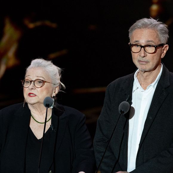 Josiane Balasko, Thierry Lhermitte - Cérémonie de la 50ème édition de la cérémonie des César à l'Olympia à Paris, France, le 28 février 2025 © Dominique Jacovides - Olivier Borde / Bestimage