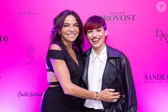 Exclusif - Sandra Sisley et Jennifer Ayache lors d'une soirée  à la suite Sandra & Co lors du Festival International des Séries de Cannes, Canneseries Saison 8, à l’hôtel JW Marriott Cannes le 25 avril 2025.

© Aurelio Stella / William Sanches Tavares / Bestimage